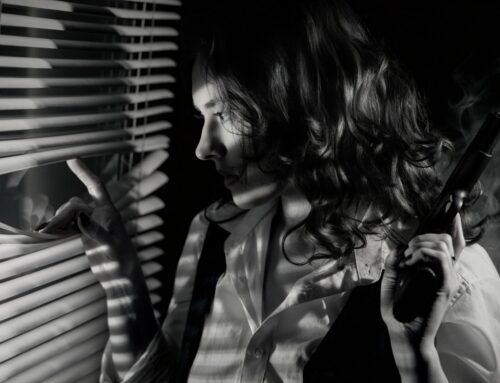 Zuza w stylu noir